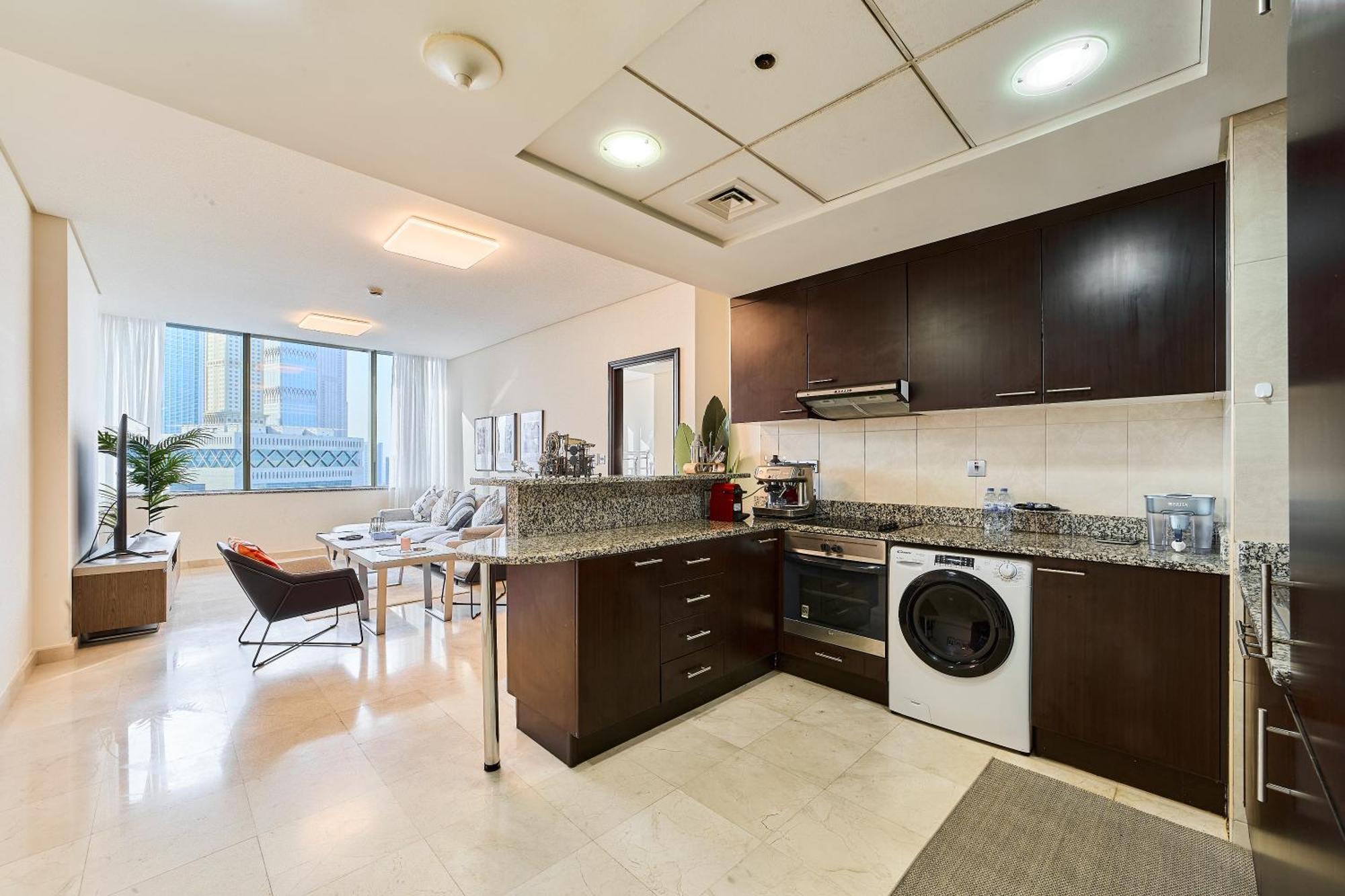 Apartment Prime Difc Location Elegant 1br In Sky Gardens *