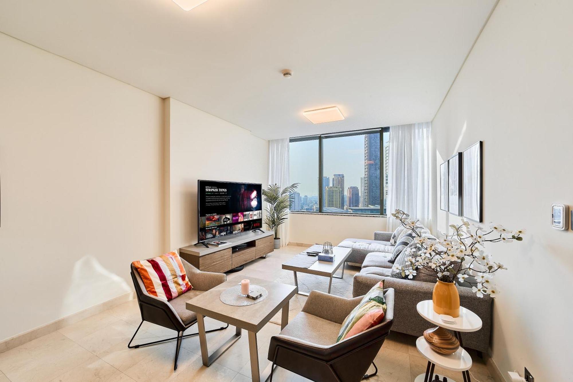 Prime Difc Location Elegant 1br In Sky Gardens Apartment